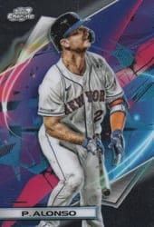 2022 Topps Cosmic Chrome Base Set Pete Alonso #155 card