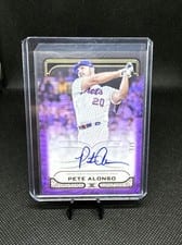 2022 Topps Definitive Collection Images Autographs Pete Alonso #DIA-PA card