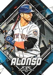 2022 Topps Fire Base Set Pete Alonso #18 card
