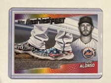 2022 Topps Flashiest Feet Autographs Pete Alonso #FF-13 card