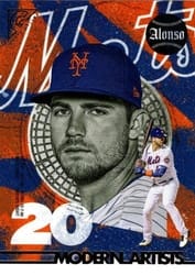 2022 Topps Gallery Modern Artists Pete Alonso #MA-6 card