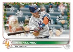 2022 Topps Holiday Base Set Pete Alonso #HW65d card
