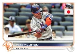 2022 Topps Japan Edition Base Set Pete Alonso #95 card