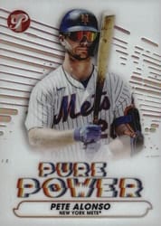 2022 Topps Pristine Pure Power Pete Alonso #PP-7 card