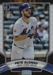 2022 Topps Tribute Base Set Pete Alonso #5 card