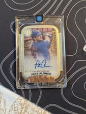 2022 Topps Tribute Iconic Perspectives Autographs Pete Alonso #IPA-PA card