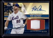 2022 Topps Update All-Star Stitches Autographs Pete Alonso #ASSA-PA card