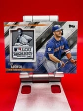 2022 Topps Update Special Event Patch Autographs Pete Alonso #SEP-PA card