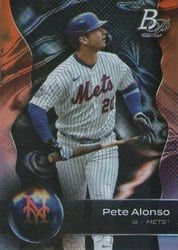 2023 Bowman Platinum Base Set Pete Alonso #81 card
