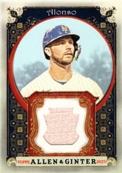 2023 Topps Allen & Ginter Relics (Pattern B) Pete Alonso #AGRB-PA card