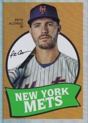 2023 Topps Archives 1969 Team History Foil Pete Alonso #69T-37 card