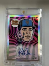 2023 Topps Chrome Ultraviolet All-Stars Autograph Pete Alonso #UVA-PA card