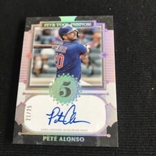 2023 Topps Five Star Five Tool Phenoms Autographs Pete Alonso #FTP-PA card