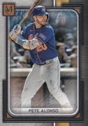2023 Topps Museum Collection Base Set Pete Alonso #64 card