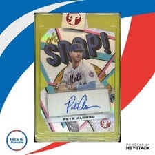 2023 Topps Pristine Oh, Snap! Autographs Pete Alonso #OSA-PA card