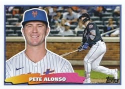 2023 Topps Update Oversized Topps Big Baseball Pete Alonso #BIG-13 card