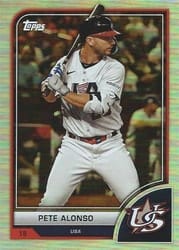 2023 Topps World Baseball Classic Base Set Pete Alonso #85 card