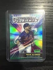 2024 Stadium Club Virtuosos Of Velocity Pete Alonso #VV-14 card