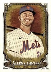 2024 Topps Allen & Ginter Base Set Pete Alonso #38 card