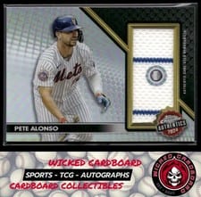 2024 Topps Chrome Topps Chrome Authentics Pete Alonso #TCA-PA card