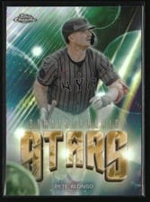 2024 Topps Chrome Update Stratospheric Stars Pete Alonso #SSC-28 card