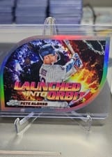 2024 Topps Cosmic Chrome Launched Into Orbit Pete Alonso #LIO-20 card