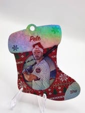 2024 Topps Holiday Stocking Die Cut Ornaments Pete Alonso #SDC-11 card