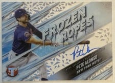 2024 Topps Pristine Frozen Ropes Autograph Pete Alonso #FRA-PA card