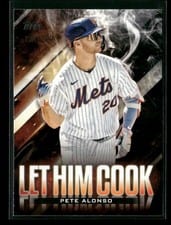 2024 Topps Update Let Him Cook Pete Alonso #LHC-20 card