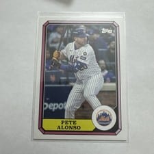 2025 Topps Archives 1987 Topps Boardwalk and Baseball Pete Alonso #87BB-10 card