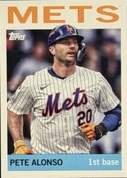 2025 Topps Archives Base Set Pete Alonso #34 card