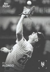 2025 Topps Black & White Base Set Pete Alonso #88 card