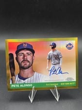 2025 Topps Chrome Platinum Autographs Pete Alonso #CPA-PA card