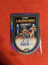 2025 Topps Cosmic Chrome Launched Into Orbit Autographs Pete Alonso #LIOA-PA card