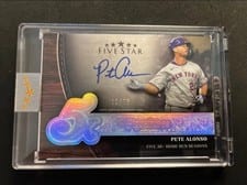 2025 Topps Five Star Five Time Signatures Pete Alonso #FTS-PA card