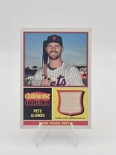 2025 Topps Heritage Clubhouse Collection Relics Pete Alonso #CCR-PA card