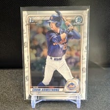 2020 Bowman Draft Chrome Pete Crow-Armstrong #BD-72 card