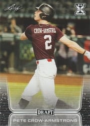 2020 Leaf Draft Base Set Pete Crow-Armstrong #41 card