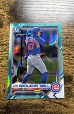 2021 Bowman Draft Chrome Pete Crow Armstrong #BDC-12 card