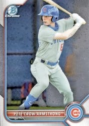 2022 Bowman Chrome Prospects Pete Crow-Armstrong #BCP-102 card