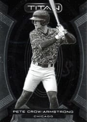 2023 Panini Chronicles Titan Pete Crow-Armstrong #1 card