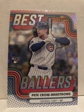 2024 Bowman's Best Ballers Pete Crow-Armstrong #BB-22 card