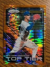 2024 Panini Prizm Top Tier Pete Crow-Armstrong #17 card