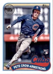 2024 Topps 1989 Topps Baseball 35th Anniversary (Series 2) Pete Crow-Armstrong #89B2-5 card