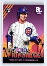 2024 Topps Big League Good Vibrations Pete Crow-Armstrong #GV-24 card