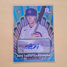 2024 Topps Big League Opening Act Autographs Pete Crow-Armstrong #OAA-PC card