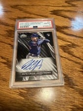 2024 Topps Chrome Black Autographs Pete Crow-Armstrong #CBA-PC card