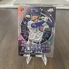 Pete Crow-Armstrong 2024 Topps Cosmic Chrome Astrologically Aligned card