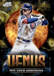 2025 Topps Cosmic Chrome Planetary Pursuit Venus Pete Crow-Armstrong #PPV-9 card