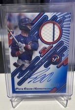 2025 Topps Pristine Pristine Pieces Autograph Relics Pete Crow-Armstrong #PPAR-PC card